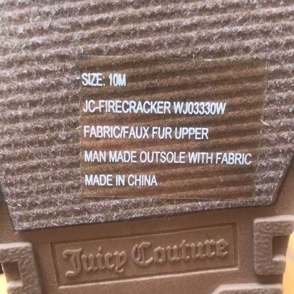 Juicy Couture fur lined boots - Picture 11 of 11